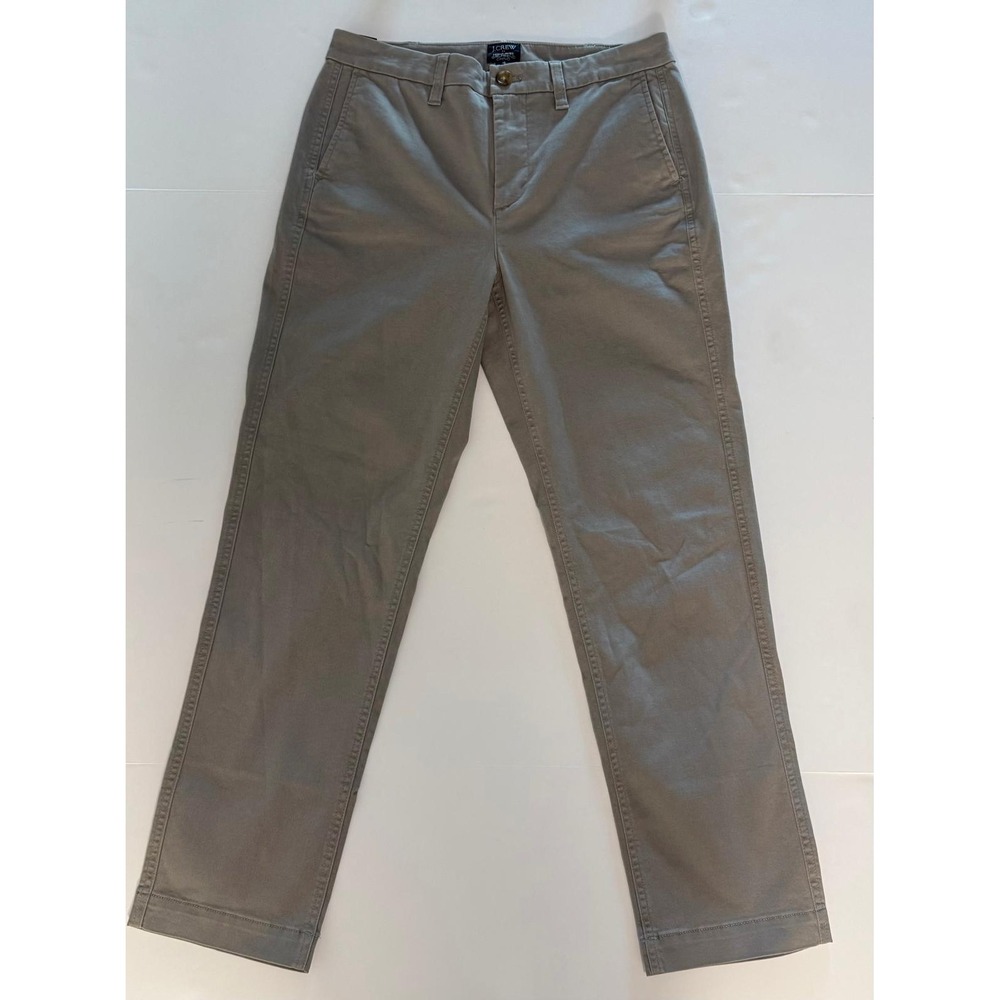 J.Crew High-Rise Girlfriend Chino Pants Grey Size‎ 4 AD156 NWT